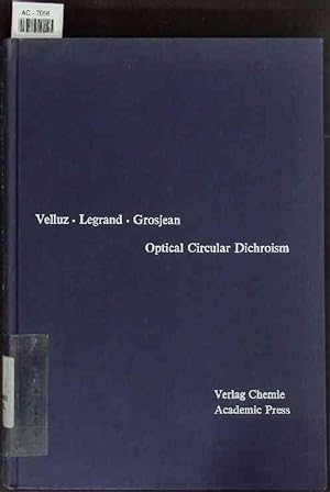 Imagen del vendedor de Optical Circular Dichroism. Principles, Measurements, and Applications. a la venta por Antiquariat Bookfarm