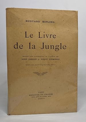 Image du vendeur pour Le livre de la jungle mis en vente par crealivres