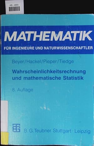 Seller image for Wahrscheinlichkeitsrechnung und mathematische Statistik. for sale by Antiquariat Bookfarm