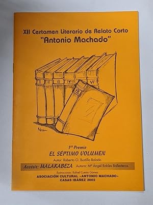 Imagen del vendedor de XII Certamen literario de relato corto "Antonio Manchado". a la venta por Libros Tobal