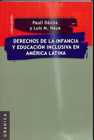 Seller image for DERECHOS DE LA INFANCIA Y EDUCACION INCLUSIVA EN AMERICA LATINA. for sale by Librera Smile Books