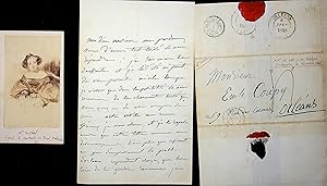 Seller image for Lettre autographe signe for sale by Librairie Trois Plumes