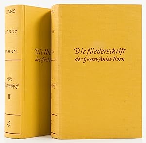 Immagine del venditore per Fluss ohne Ufer. Roman in drei Teilen. - Zweiter Teil: Die Niederschrift des Gustav Anias Horn nachdem er neunundvierzig Jahre alt geworden war. - [2 Bnde]. - venduto da Antiquariat Tautenhahn