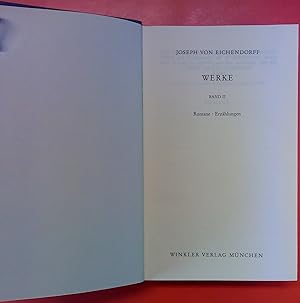 Bild des Verkufers fr Werke - Band II: Romane, Erzhlungen zum Verkauf von biblion2