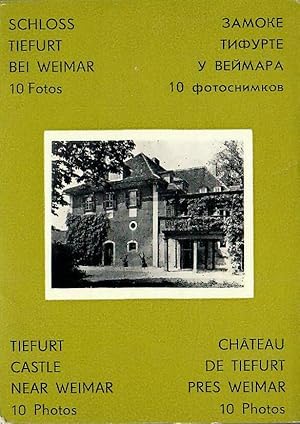 Bild des Verkufers fr Foto - Deutschland - Weimar - Schloss Tiefurt bei Weimar - 10 Fotos; Nationales Forschungs- und Gedenksttten der klassischen deutschen Literatur in Weimar - Fotos NFG-Archiv zum Verkauf von Walter Gottfried