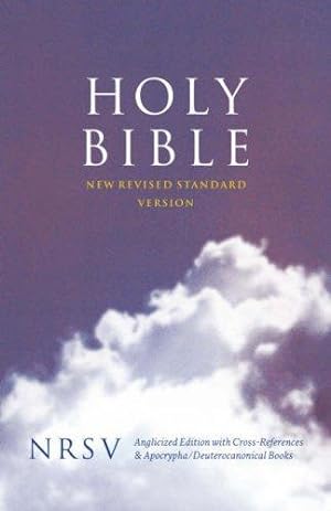 Bild des Verkufers fr Holy Bible: New Revised Standard Version (NRSV) Anglicised Cross-Reference edition with Apocrypha zum Verkauf von WeBuyBooks 2