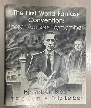 Imagen del vendedor de The First World Fantasy Convention: Three Authors Remembered a la venta por biblioboy