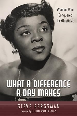 Imagen del vendedor de What a Difference a Day Makes : Women Who Conquered 1950s Music a la venta por GreatBookPrices