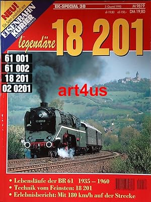 Seller image for Eisenbahn Kurier. EK-Special 38. Legendre 18 201. ; 3. Quartal 1995. for sale by art4us - Antiquariat