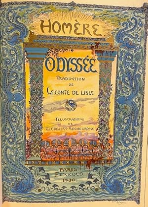 Image du vendeur pour L'Odysse. Traduction de Leconte de Lisle. Illustrations de Georges Rochegrosse. mis en vente par LIBRAIRIE GIARD