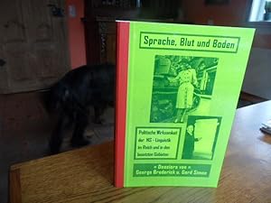 Bild des Verkufers fr Private Sammelausgabe [Sprache, Blut und Boden. Politische Wirksamkeit der NS-Linguistik im Reich und in den besetzten Gebieten. Dossiers] : Celtic Studies and the Third Reich / Die Bretagne aus der Sicht des Autonomisten Olier Mordrel / Nathstellen zwischen sprachstrukturalistischen und rassischtem Diskurs. Eberhard Zwirner und das "Deutsche Spracharchiv" im Dritten Reich. zum Verkauf von Antiquariat Floeder