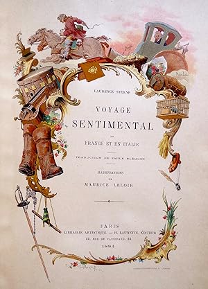 Voyage sentimental en France et en Italie. Traduction nouvelle et notice de M. Emile Blémont. Ill...