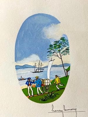 Le Tour du monde en quatre-vingt jours. Illustrations de Henry Lemarié.