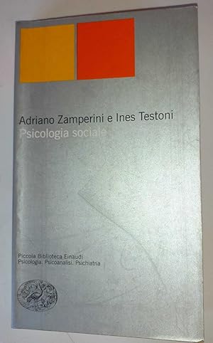 Immagine del venditore per Psicologia sociale venduto da librisaggi