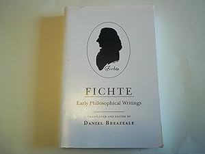 Immagine del venditore per Fichte: Early Philosophical Writings venduto da Carmarthenshire Rare Books