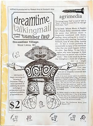 Dreamtime Talkingmail. Number Two. Spring 1992