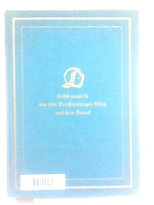Bild des Verk�ufers f�r Selbstzeugnisse Aus Dem Dreissigjahrigen Krieg Und Dem Barock zum Verkauf von World of Rare Books