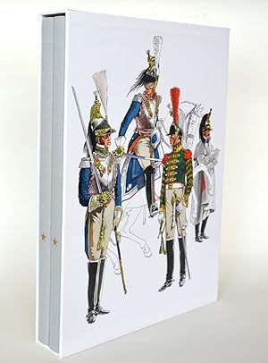 Image du vendeur pour Les Uniformes des Guerres Napoloniennes (2 volumes dans un tui). Tome I : Troupes franaises, troupes allies. Tome II : Troupes trangres mis en vente par Librairie Raimbeau