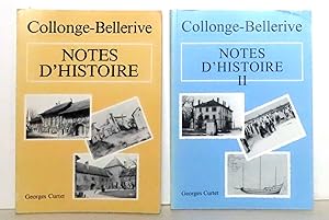 Collonge-Bellerive, notes d'histoire I & II.