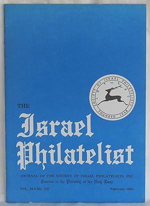 Imagen del vendedor de The Israel Philatelist: Journal of the Society of Israel Philatelists: Vol. XLII No. 1/2 February 1991 a la venta por Argyl Houser, Bookseller