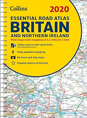 Image du vendeur pour 2020 Collins Essential Road Atlas Britain and Northern Ireland mis en vente par Redux Books