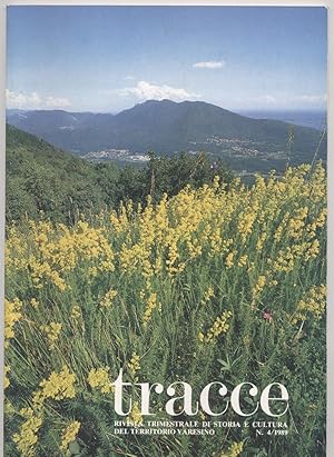 Tracce rivista trimestrale di storia e cultura del territorio varesino - N. 4/1989