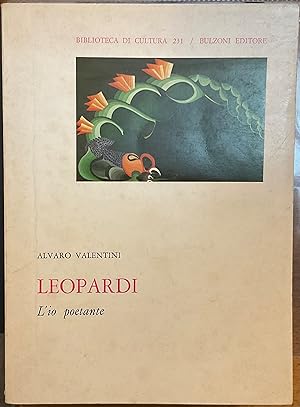 Leopardi. L'io poetante