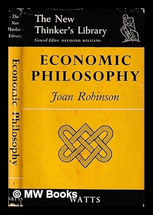 Immagine del venditore per Economic Philosophy / Joan Robinson venduto da MW Books