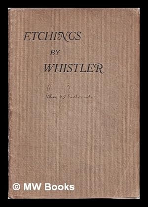 Immagine del venditore per Etchings by Whistler : sixty photographs from original prints venduto da MW Books