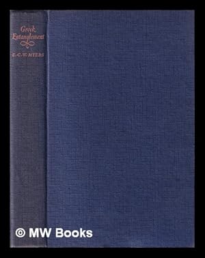 Bild des Verkufers fr Greek entanglement / [by] E.C.W. Myers zum Verkauf von MW Books