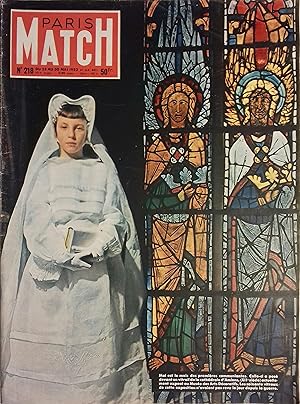 Paris Match N° 218 : Mariage de la Princesse Ragnhild de Norvège. Mai 1953.