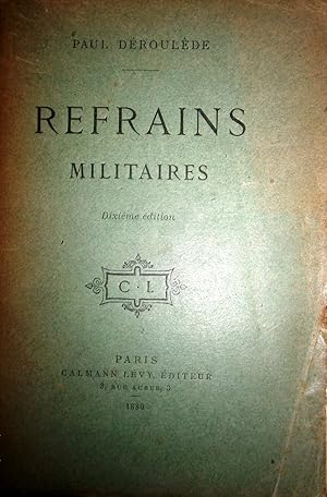 Imagen del vendedor de Refrains militaires. a la venta por Librairie Et Ctera (et caetera) - Sophie Rosire