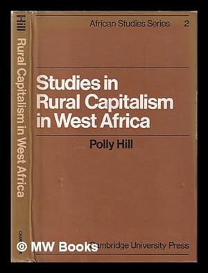 Seller image for Studies in rural capitalism in West Africa for sale by MW Books