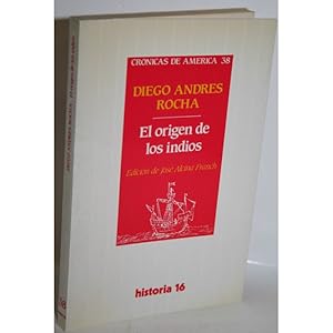 Imagen del vendedor de EL ORIGEN DE LOS INDIOS a la venta por Librera Salamb