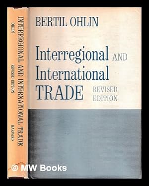 Bild des Verkufers fr Interregional and international trade zum Verkauf von MW Books