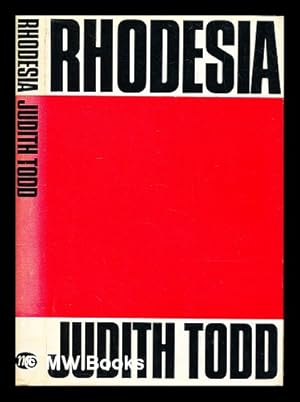Imagen del vendedor de Rhodesia a la venta por MW Books