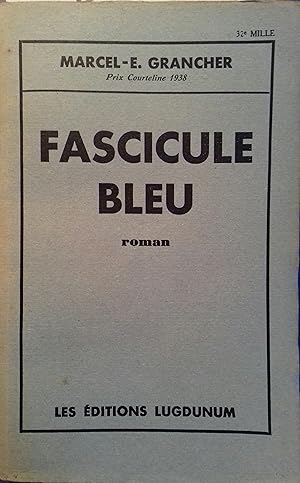 Seller image for Fascicule bleu. for sale by Librairie Et Ctera (et caetera) - Sophie Rosire