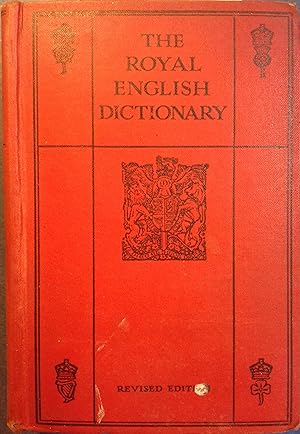 Seller image for The royal english dictionary and word treasury. for sale by Librairie Et Ctera (et caetera) - Sophie Rosire