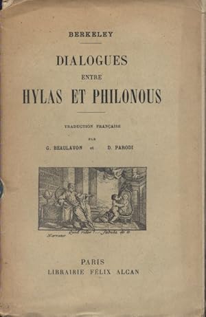 Dialogues entre Hylas et Philonous.