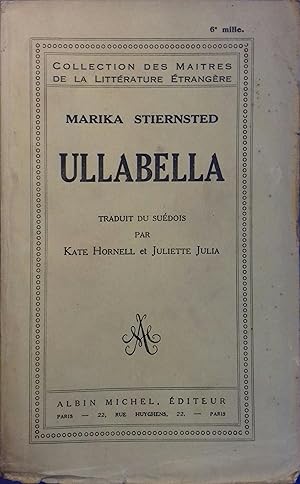 Seller image for Ullabella. for sale by Librairie Et Ctera (et caetera) - Sophie Rosire