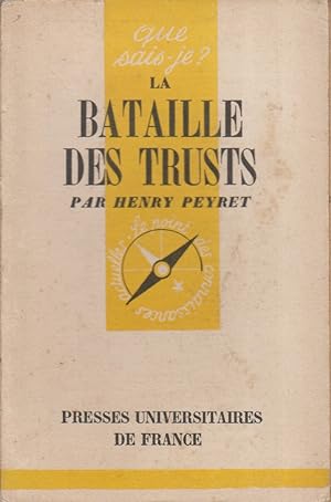 Image du vendeur pour La bataille des trusts. mis en vente par Librairie Et Ctera (et caetera) - Sophie Rosire