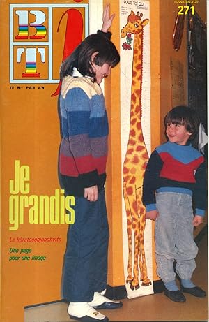 Seller image for Bibliothque de travail junior N 271 : Je grandis. for sale by Librairie Et Ctera (et caetera) - Sophie Rosire