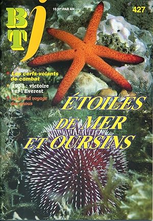 Bibliothèque de travail junior N° 427 : Étoiles de mer et oursins.
