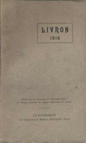 Livron 1910. Etudes bibliques et religieuses.