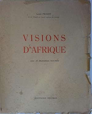 Imagen del vendedor de Visions d'Afrique. a la venta por Librairie Et Ctera (et caetera) - Sophie Rosire