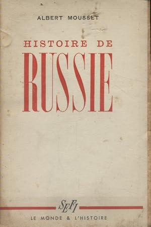 Imagen del vendedor de Histoire de Russie. a la venta por Librairie Et Ctera (et caetera) - Sophie Rosire