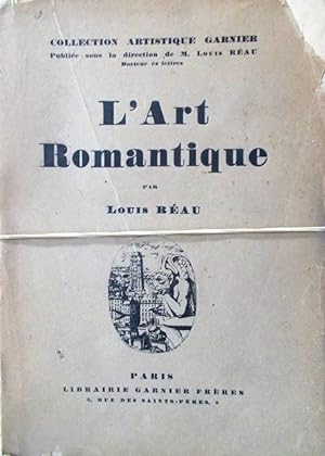 Imagen del vendedor de L'art romantique. a la venta por Librairie Et Ctera (et caetera) - Sophie Rosire