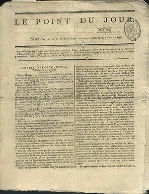 Le Point du Jour. Dimanche 7 janvier 1797.