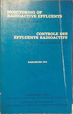 Seller image for Contrle des effluents radioactifs. for sale by Librairie Et Ctera (et caetera) - Sophie Rosire