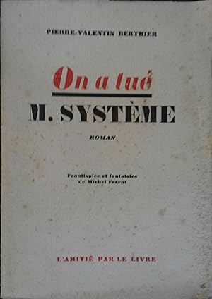 Imagen del vendedor de On a tu M. Systme. Vers 1950. a la venta por Librairie Et Ctera (et caetera) - Sophie Rosire